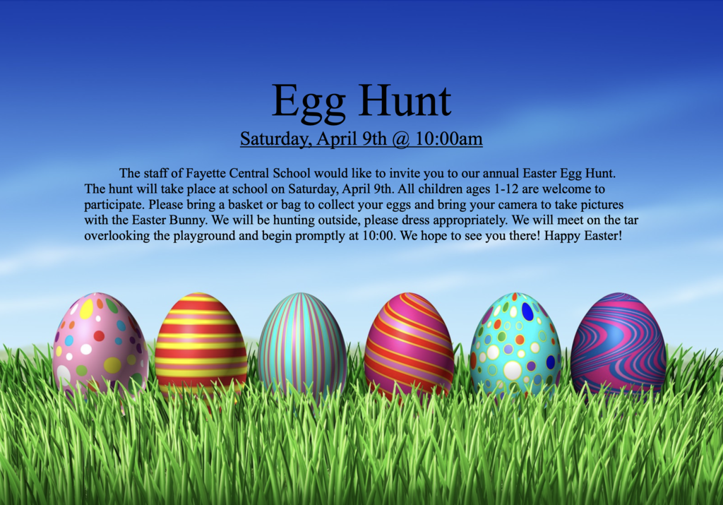 Egg Hunt Details